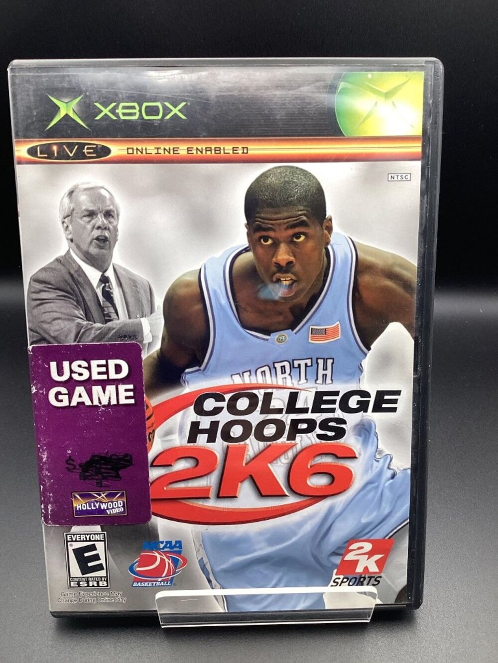 College Hoops 2K6 XBOX CIB Complete In Box Case Manual Basketball Untested Game!